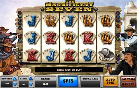 The Magnificent Seven Slot Grátis